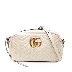 Pre-Loved Gucci Small GG Marmont Matelasse Leather Crossbody